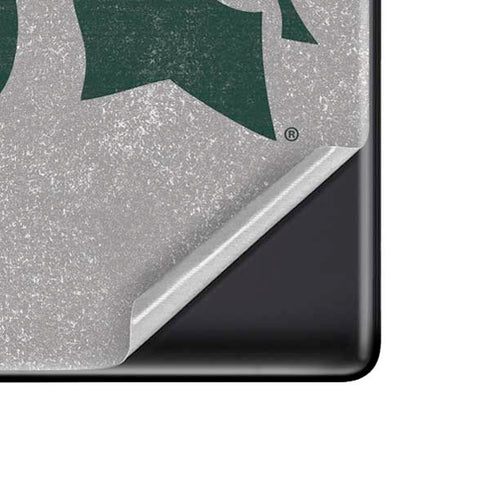 Michigan State University Grey Spartans Logo Pixel Skins